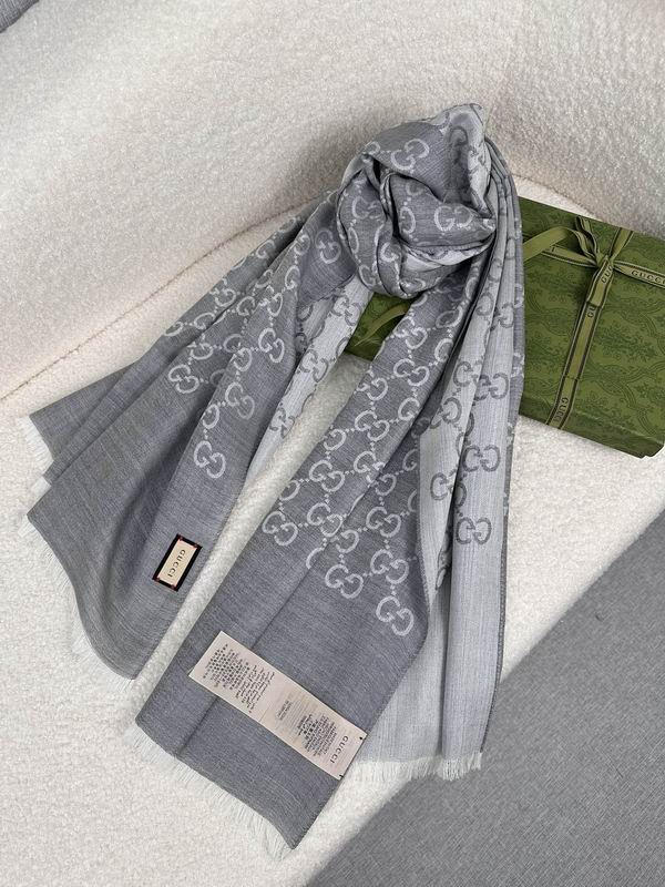 Gucci Scarf 80X200cm E (15)