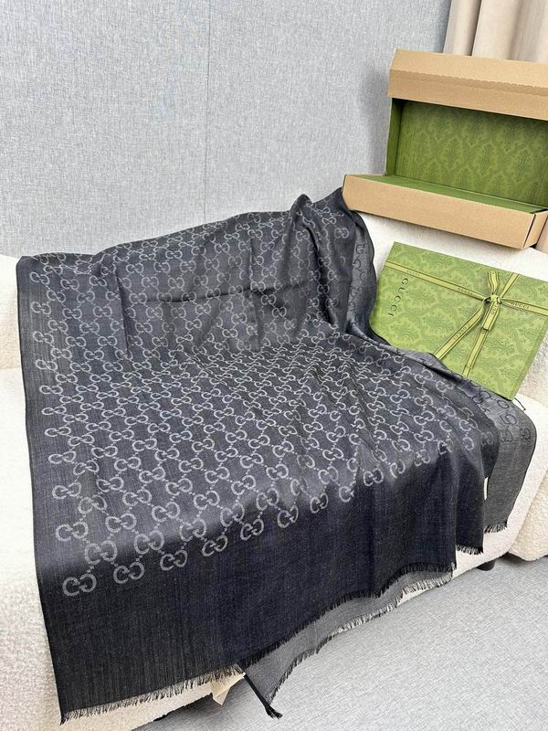 Gucci Scarf 80X200cm E (26)