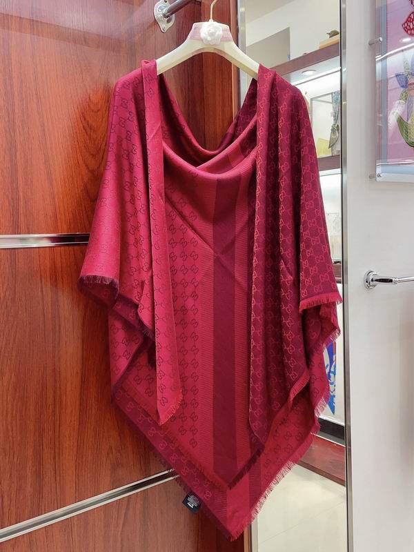 Gucci scarf 140X140cm E (4)