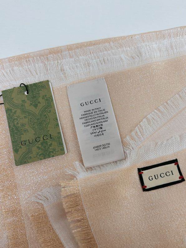Gucci scarf 140X140cm E (6)