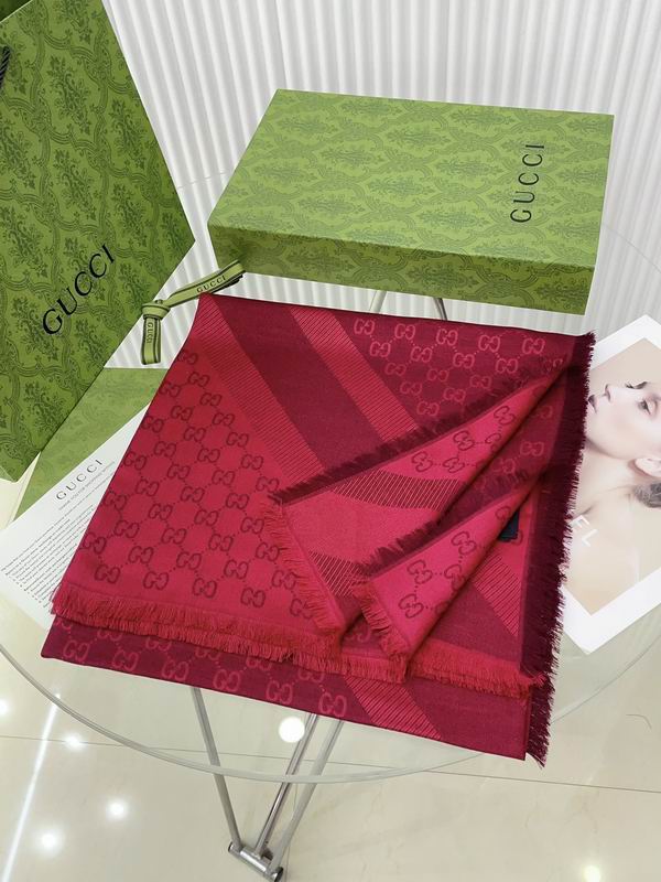 Gucci scarf 140X140cm E (7)