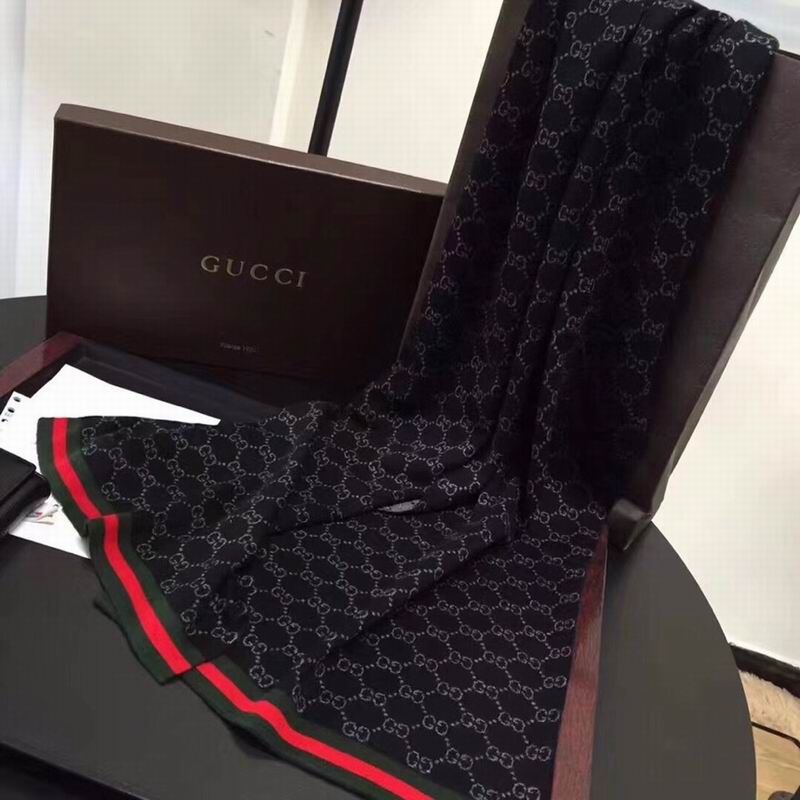 Gucci scarf 180X30cm E (5)