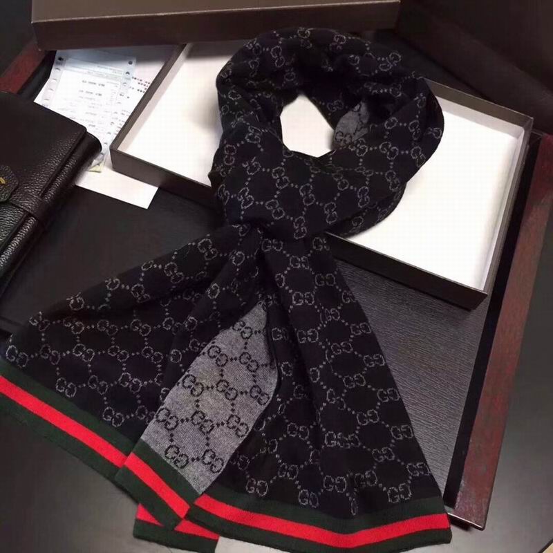 Gucci scarf 180X30cm E (7)