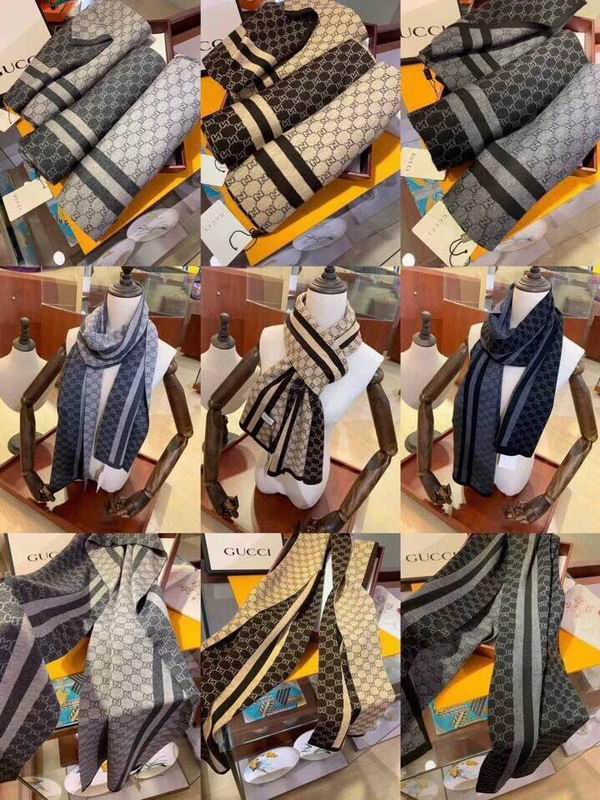 Gucci scarf 30X190cm E (6)