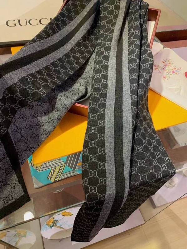 Gucci scarf 30X190cm E (8)