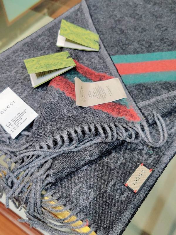 Gucci scarf 37X190cm E (10)