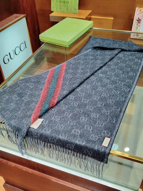 Gucci scarf 37X190cm E (12)