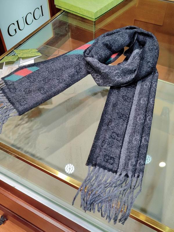 Gucci scarf 37X190cm E (13)