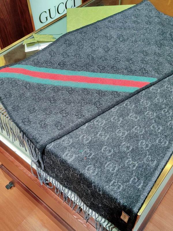 Gucci scarf 37X190cm E (15)