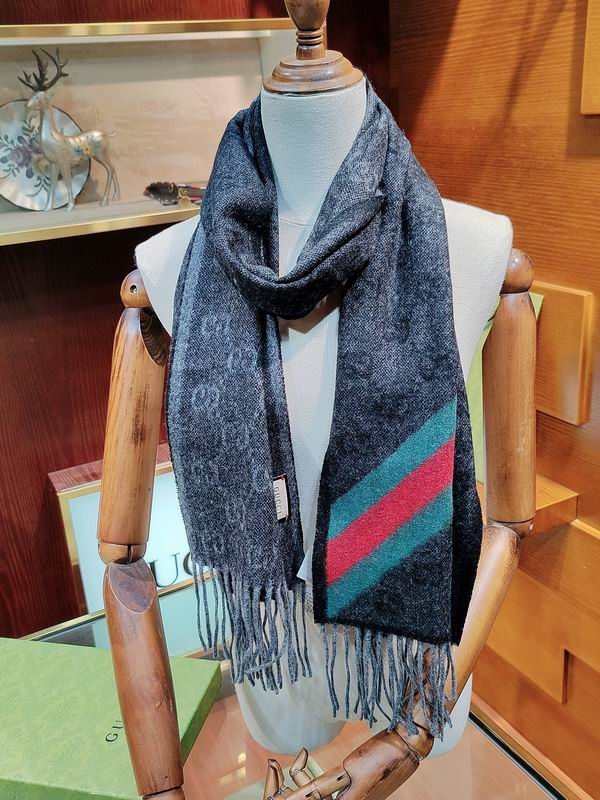 Gucci scarf 37X190cm E (16)