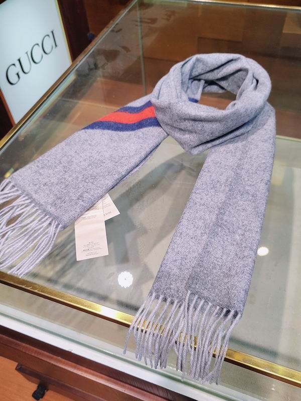 Gucci scarf 37X190cm E (22)
