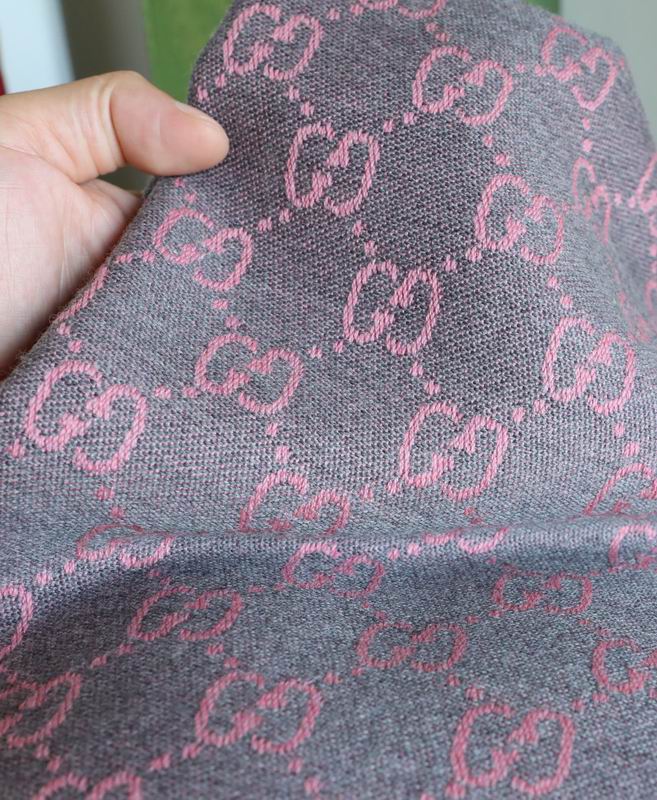 Gucci scarf 48X180cm 100%羊毛 E (3)