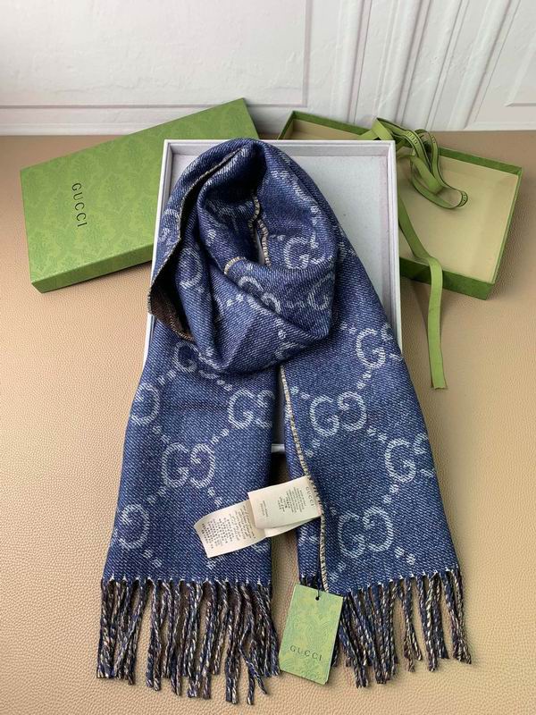 Gucci scraf 34X194cm E (2)