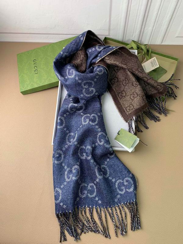 Gucci scraf 34X194cm E (3)