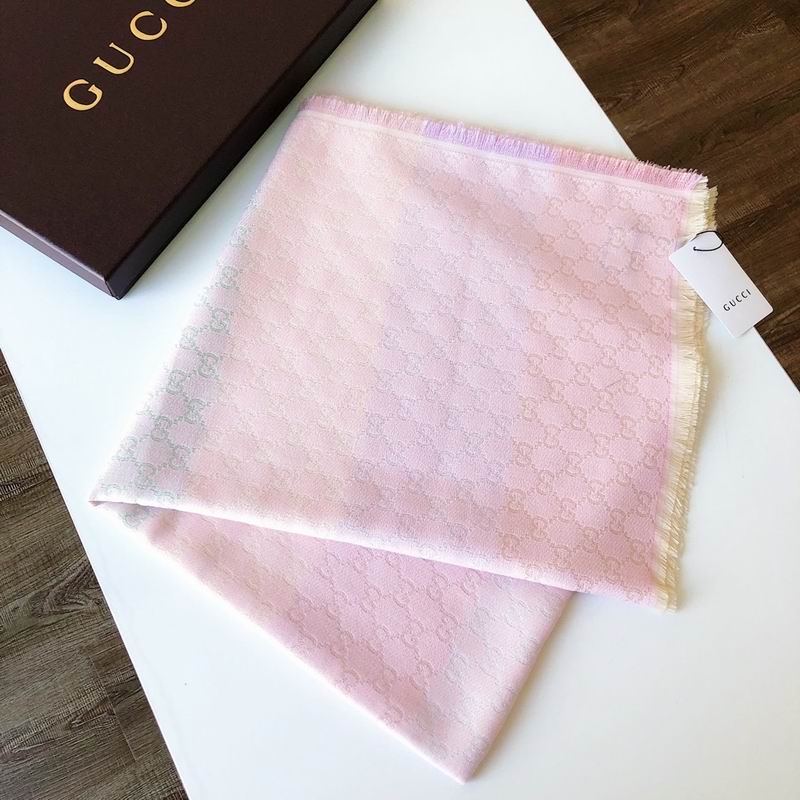 Gucci silk scarf 140X140cm E (19)