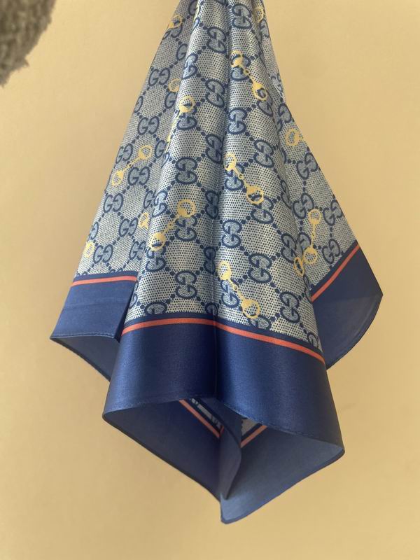 Gucci silk scarf 50X50cm E (15)