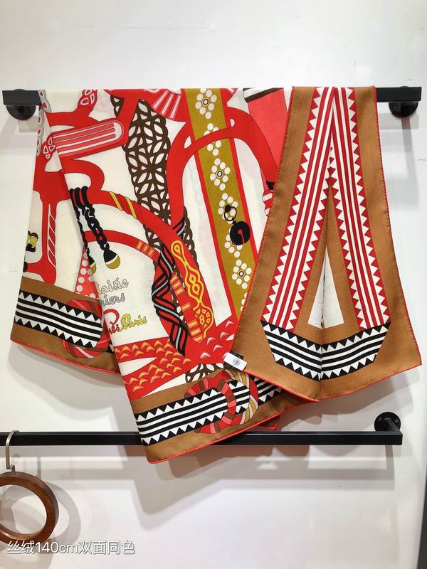 Hermes 140X140cm 70%羊绒 30%真丝 E (11)