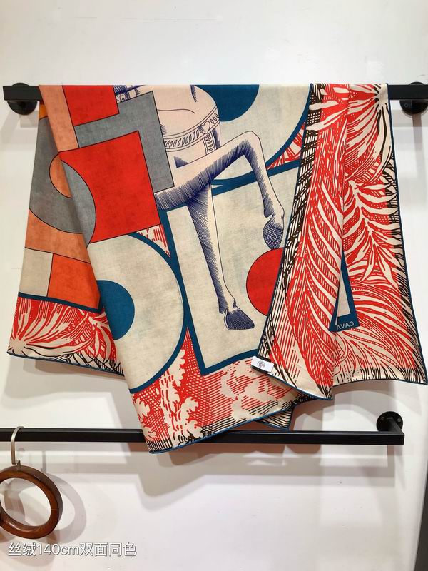 Hermes 140X140cm 70%羊绒 30%真丝 E (27)