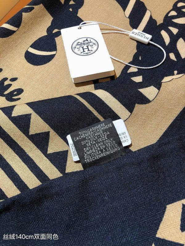 Hermes 140X140cm 70%羊绒 30%真丝 E (4)
