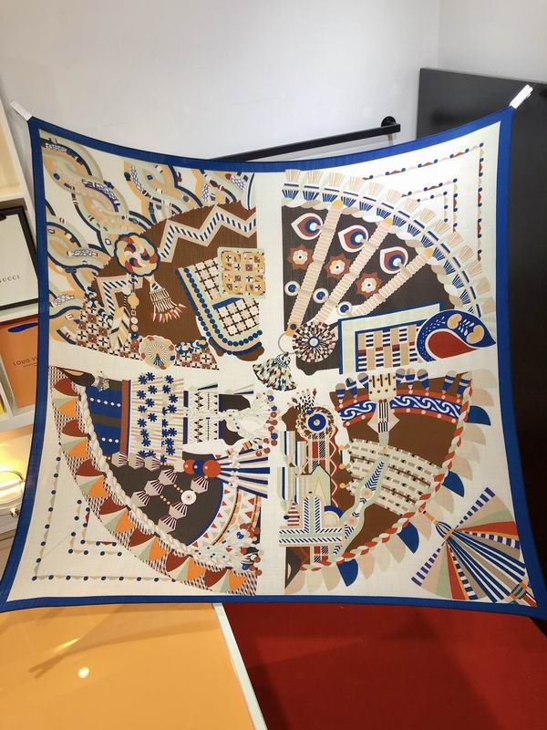 Hermes 140X140cm 70%羊绒30%真丝 E (10)