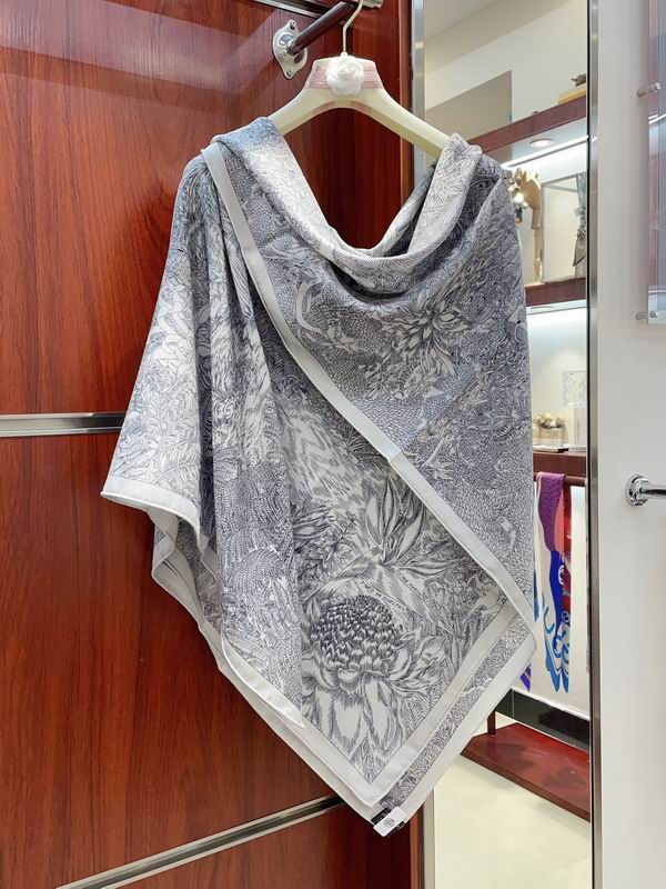 Hermes 140X140cm 70%羊绒30%真丝 E (19)