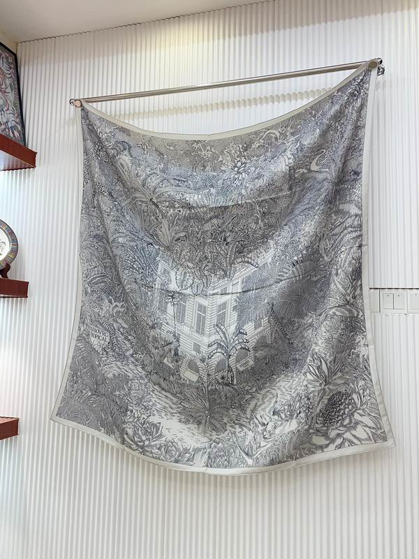 Hermes 140X140cm 70%羊绒30%真丝 E (20)