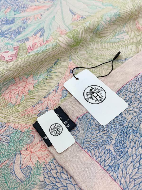 Hermes 140X140cm 70%羊绒30%真丝 E (24)