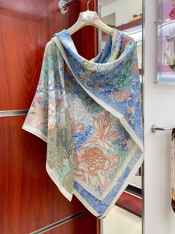 Hermes 140X140cm 70%羊绒30%真丝 E (3)