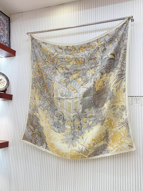 Hermes 140X140cm 70%羊绒30%真丝 E (34)