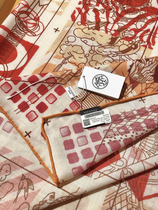 Hermes 140x140cm 70%羊绒30%真丝 E (5)