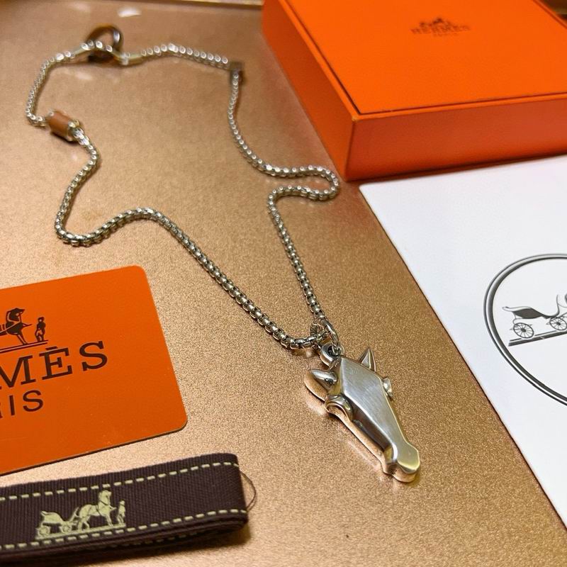 Hermes Necklace 04yxh15 (1)