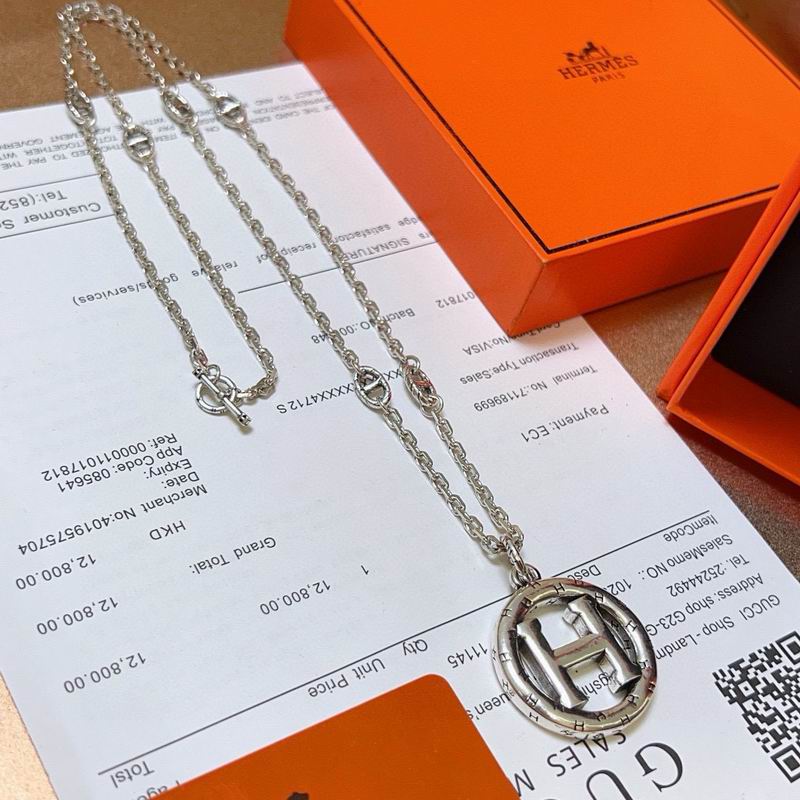 Hermes Necklace 05yxh01 (2)