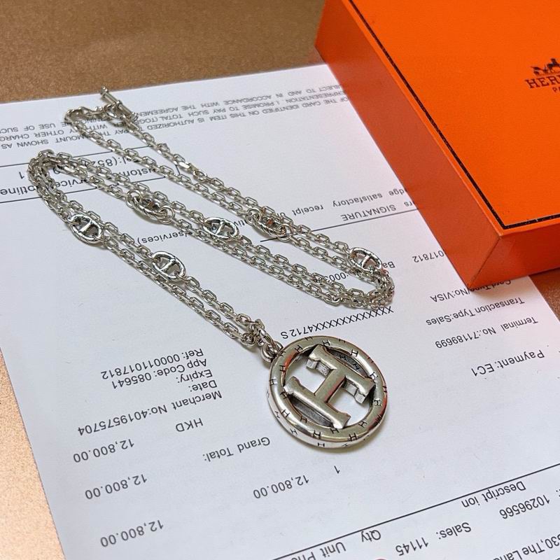 Hermes Necklace 05yxh01 (6)