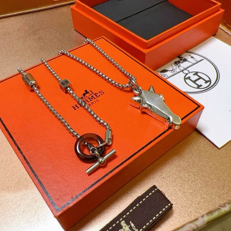 Hermes Necklace 05yxh08 (6)