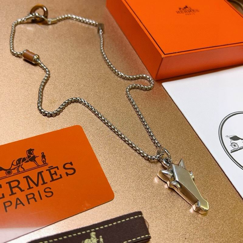 Hermes Necklace 05yxh08 (7)