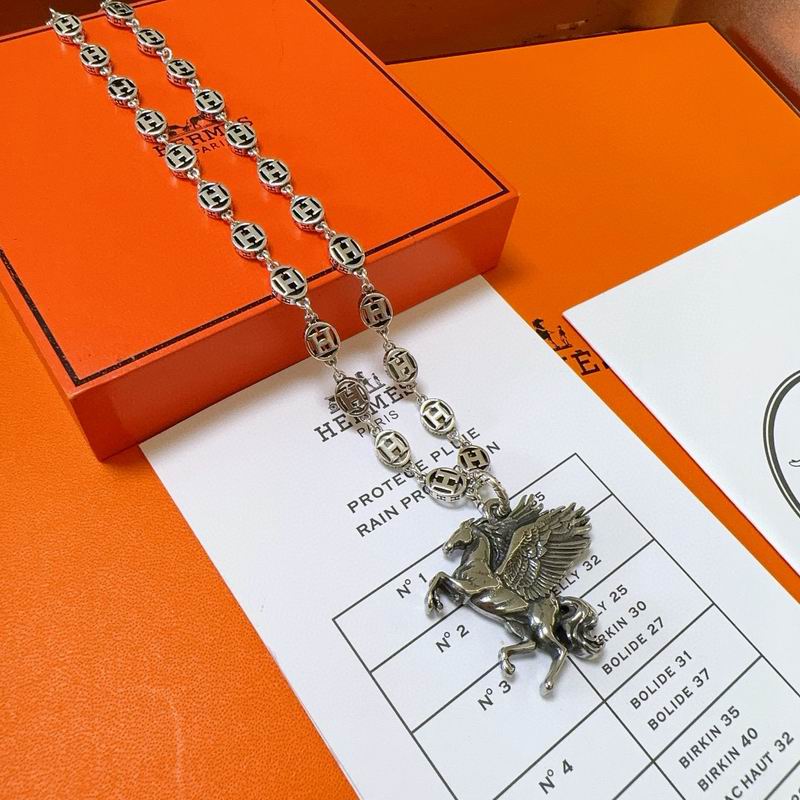 Hermes Necklace 06yxh04 (8)