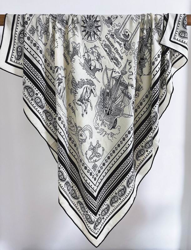 Hermes Scarf 135X135cm E (6)