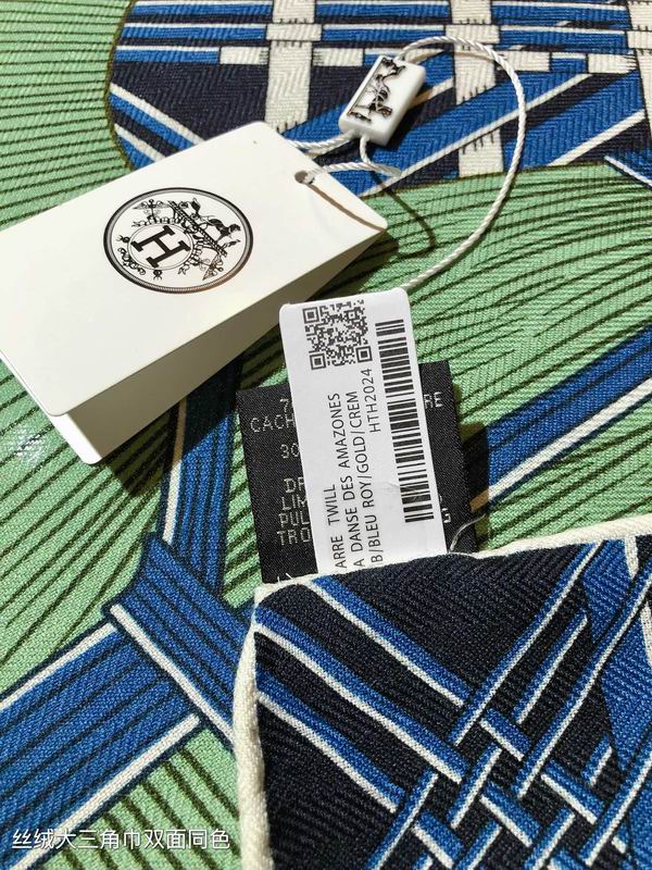 Hermes scarf 188X94cm 70%羊绒 30%真丝 E02 (5)