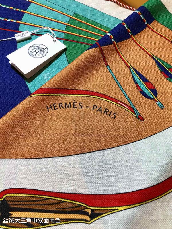 Hermes scarf 188X94cm 70%羊绒 30%真丝 E05 (21)