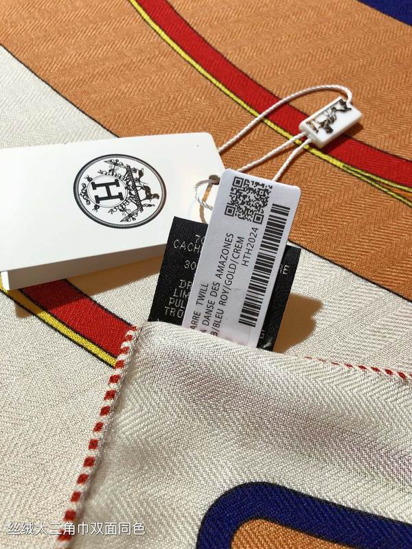 Hermes scarf 188X94cm 70%羊绒 30%真丝 E05 (22)