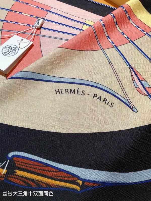 Hermes scarf 188X94cm 70%羊绒 30%真丝 E05 (39)