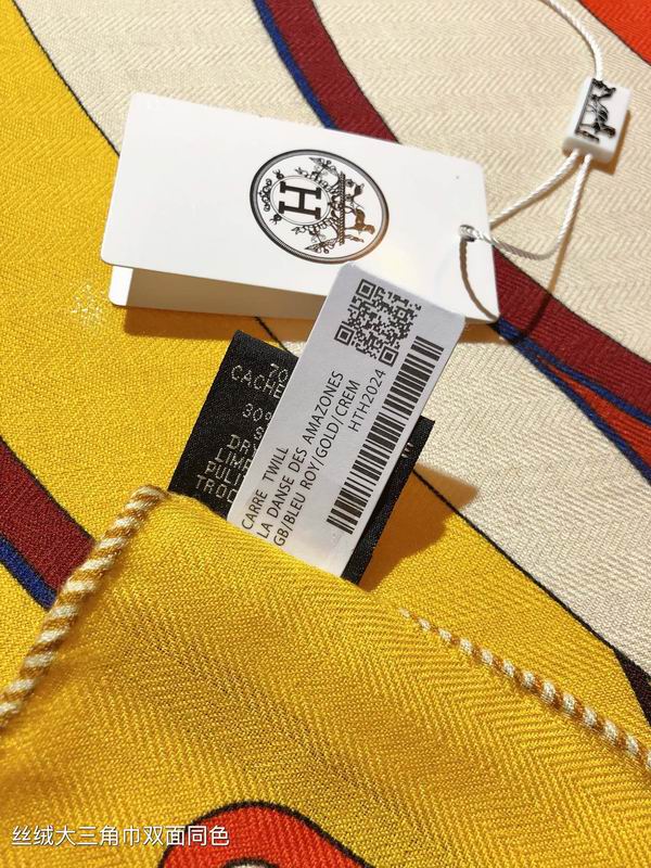 Hermes scarf 188X94cm 70%羊绒 30%真丝 E05 (4)