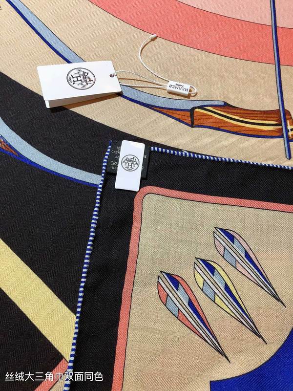 Hermes scarf 188X94cm 70%羊绒 30%真丝 E05 (41)