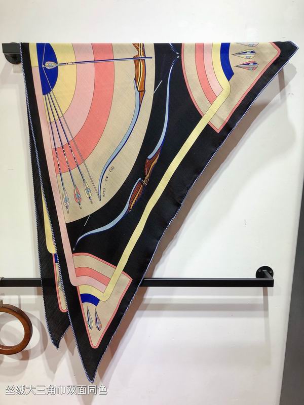 Hermes scarf 188X94cm 70%羊绒 30%真丝 E05 (42)