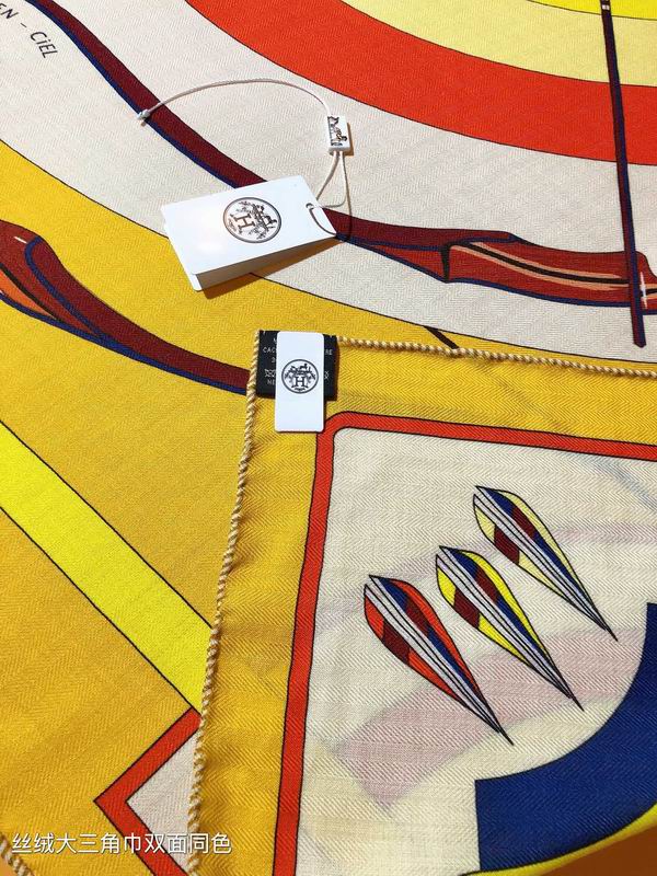 Hermes scarf 188X94cm 70%羊绒 30%真丝 E05 (5)