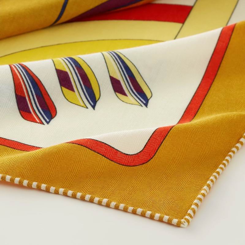 Hermes scarf 188X94cm 70%羊绒 30%真丝 E05 (8)