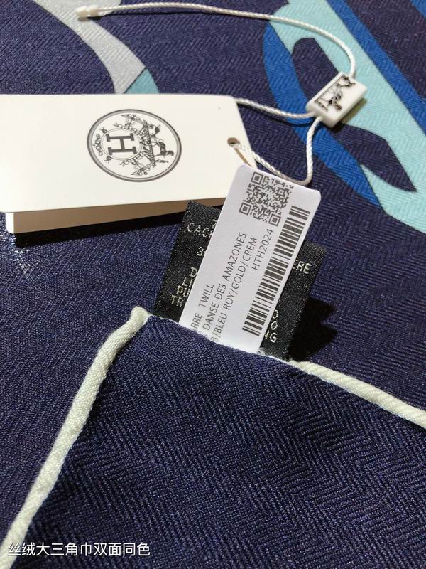 Hermes scarf 188X94cm 70%羊绒 30%真丝 E06 (13)