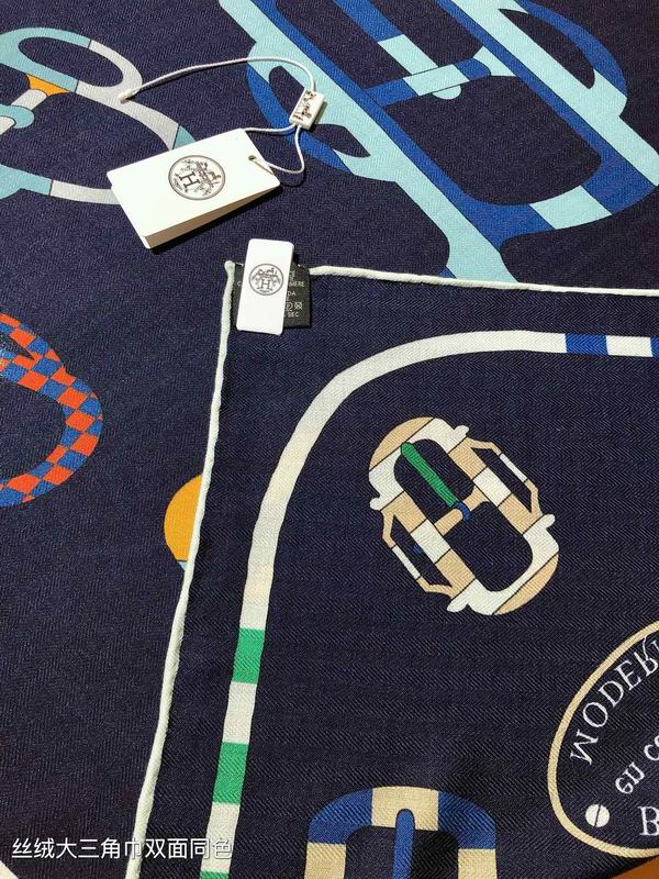 Hermes scarf 188X94cm 70%羊绒 30%真丝 E06 (14)