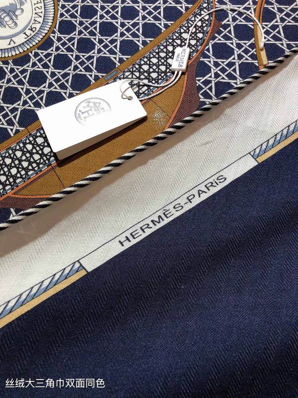 Hermes scarf 188X94cm 70%羊绒30%真丝 E04 (19)