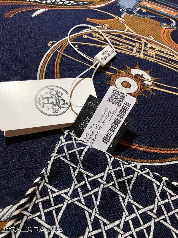 Hermes scarf 188X94cm 70%羊绒30%真丝 E04 (20)